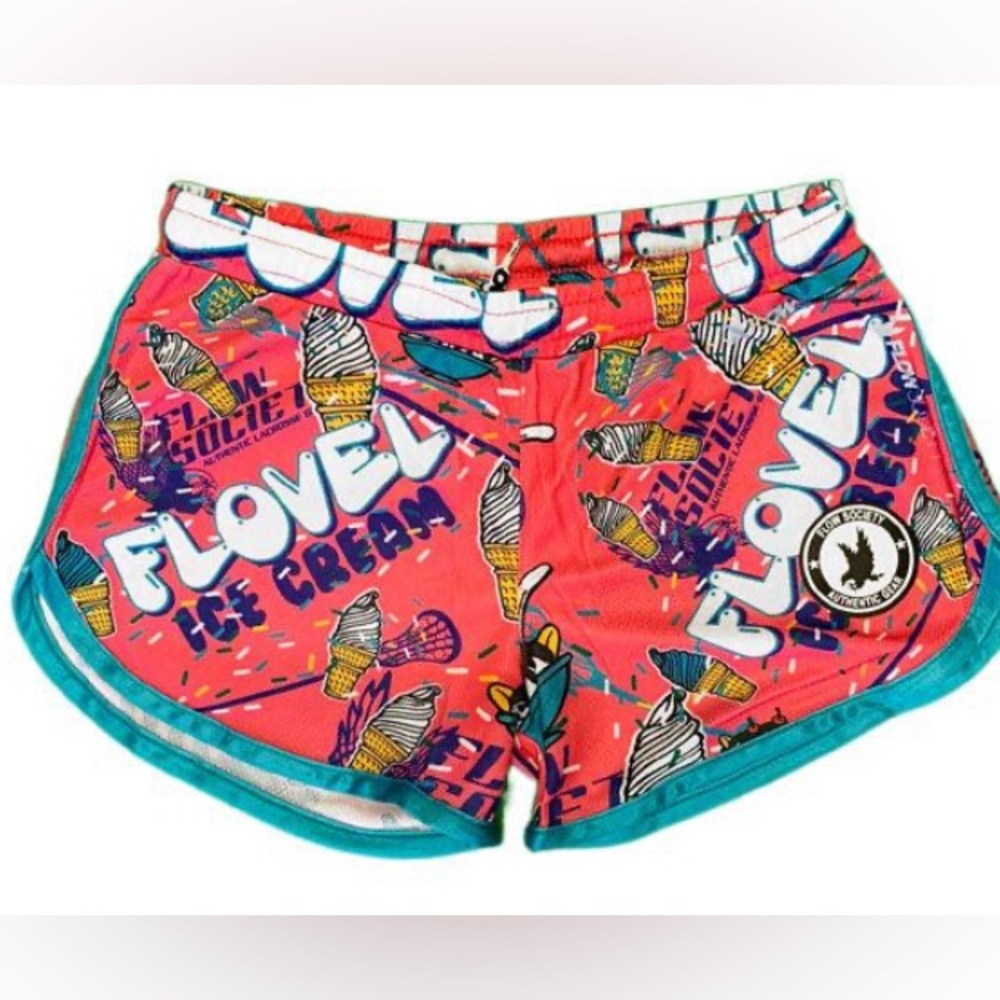 NWT Flow Society Womens Lacrosse Shorts size XXL.
